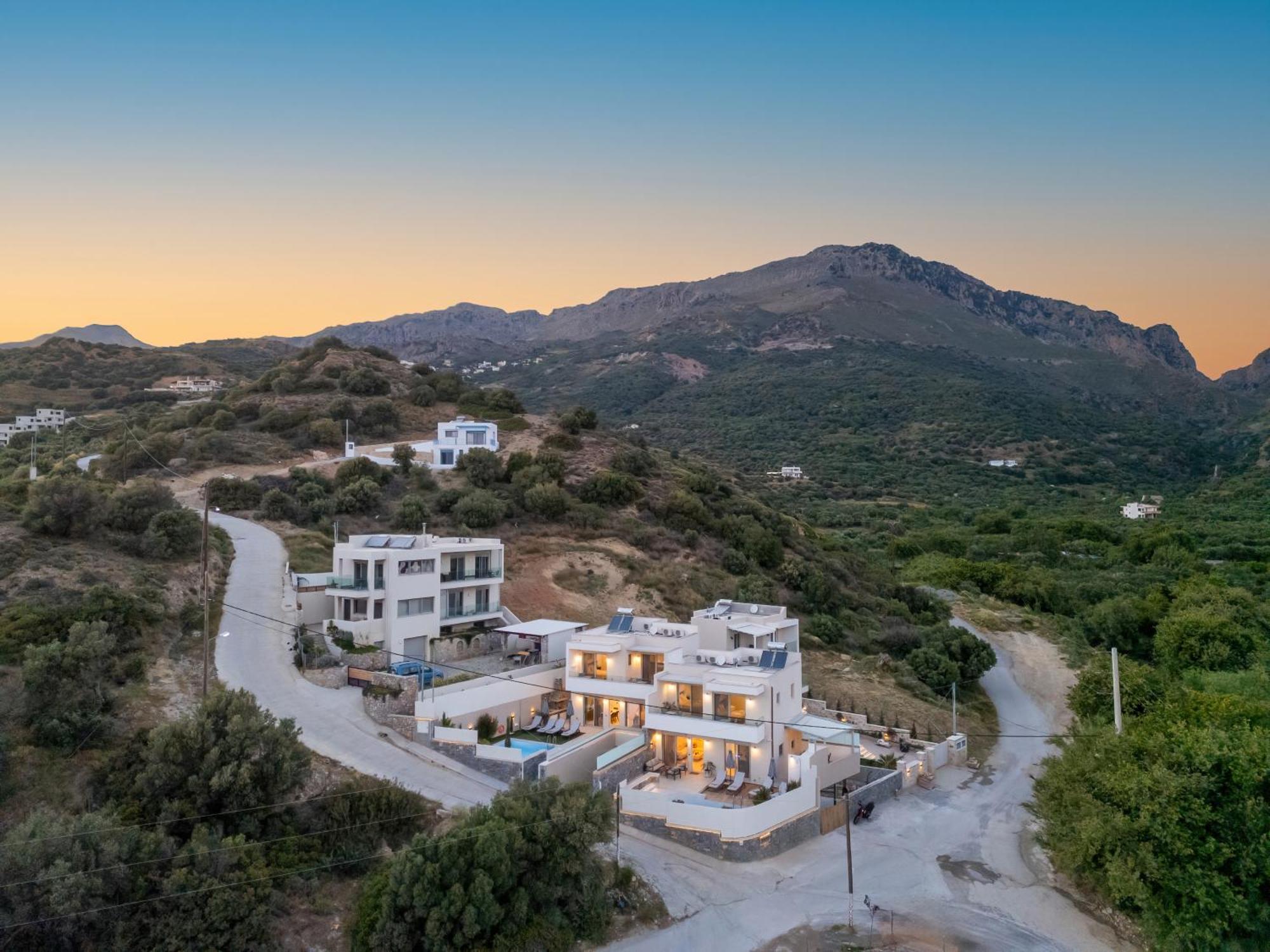 Nemesis Villas Plakias Esterno foto